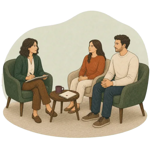 Couples Counseling illustration