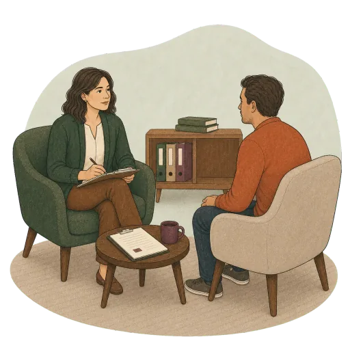 Court-Ordered Services illustration