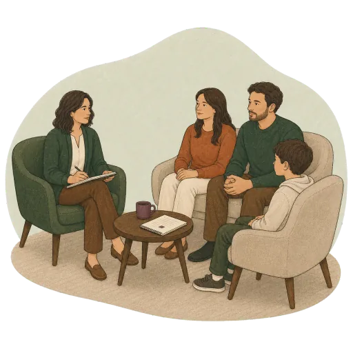 Family Therapy illustration
