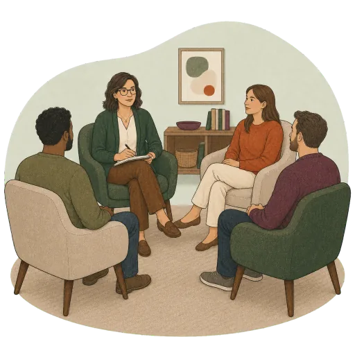 Group Therapy illustration